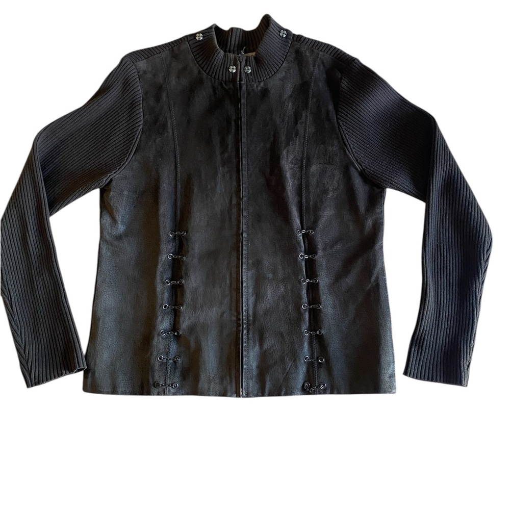 ESCAPADE Stylish MARRÓN Women's Varsity Jacket SIDE M/L